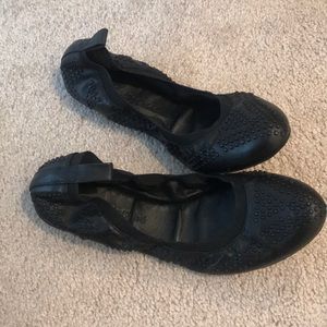 Studded ballerina flats